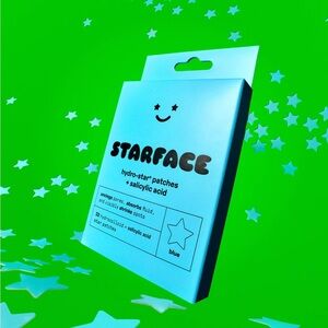 Starface Hydro-Star Hydrocolloid Pimple
Patch Set- Big Blue Salicylic Acid Stars